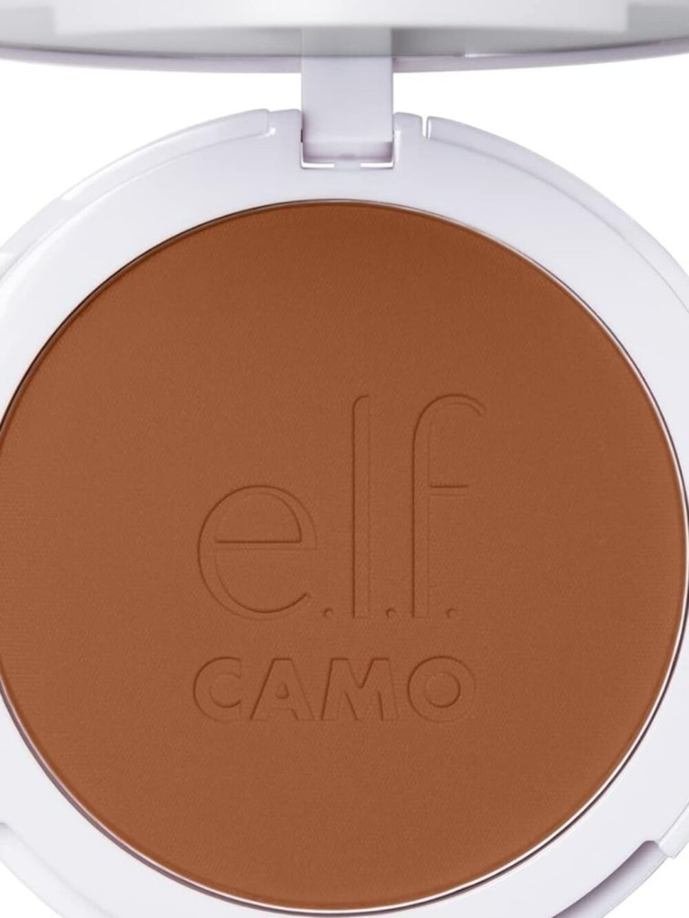 ELF Camo Powder Foundation Tan 460 W Matte Primer Infused Makeup Lightweight New - Picture 1 of 9